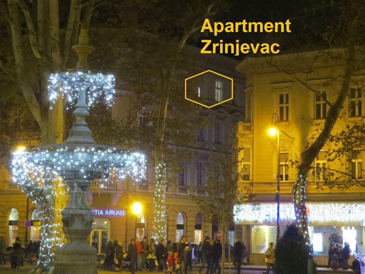 Apartment Zrinjevac Zágráb Kültér fotó